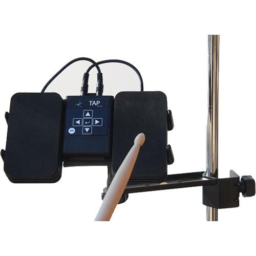 AirTurn TAP BT-106 Bluetooth Transceiver with Two Padded Triggers & Post Mounting Hardware