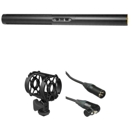 Azden SGM-250 Shotgun Microphone & Shockmount Kit with XLR Cable