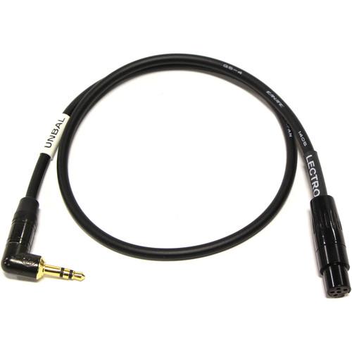 Cable Techniques CT-P35RLT-18 3.5mm TRS Right Angle to TA5F Mono Cable