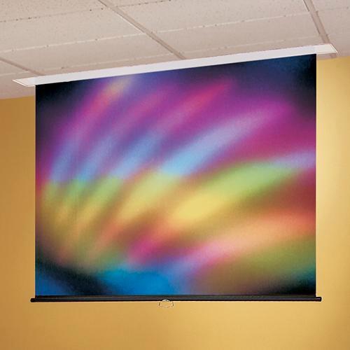 Draper 197012EC Access Series M 144 x 144" Ceiling-Recessed Manual Screen