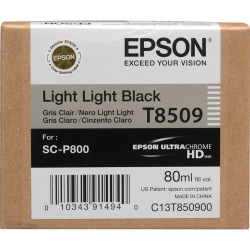 Epson T850900 UltraChrome HD Light Light Black Ink Cartridge