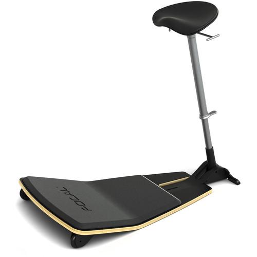 Focal Upright Furniture Locus Leaning Seat with Anti-Fatigue Mat