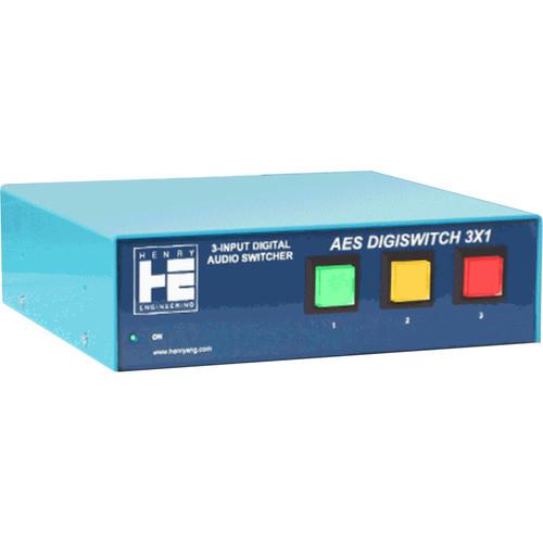 Henry Engineering AES DigiSwitch 3x1 Three-Input
