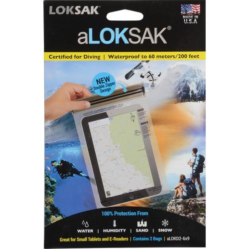 LOKSAK aLOKSAK Waterproof Bags - 6 x 9"