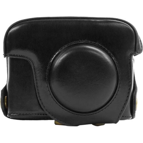 MegaGear PU Leather Camera Case and Strap for Canon PowerShot G16