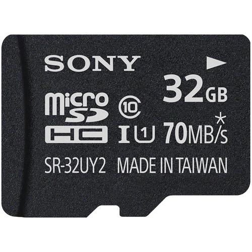 Sony 32GB UHS-I microSDHC Memory Card