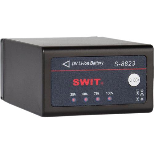 SWIT S-8823 7.2V, 18Wh Replacement Lithium-Ion DV Battery with DC Output for JVC BN-VF823 Battery
