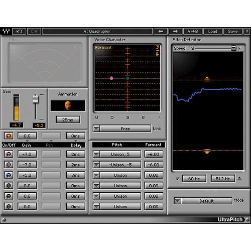 Waves UltraPitch - Harmonizing Plug-In