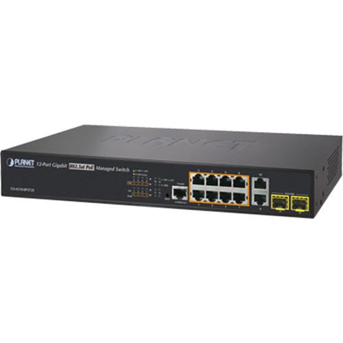 ACTi PPSW-0101 8-Port 802.3at Managed PoE Data Switch