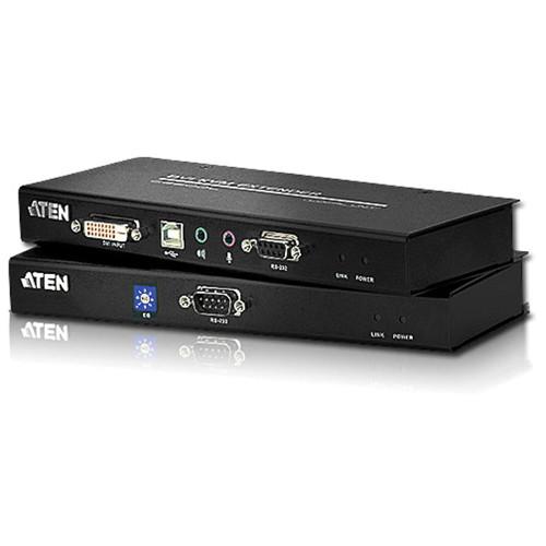 ATEN CE602 DVI Dual Link and USB Based KVM Extender with Audio