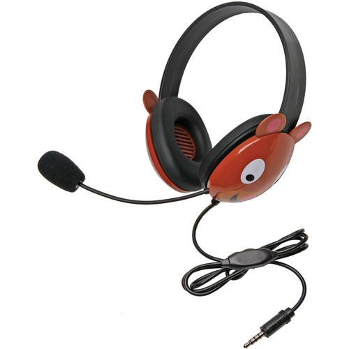 Califone 2810-TBE Listening First Animal-Themed Headset
