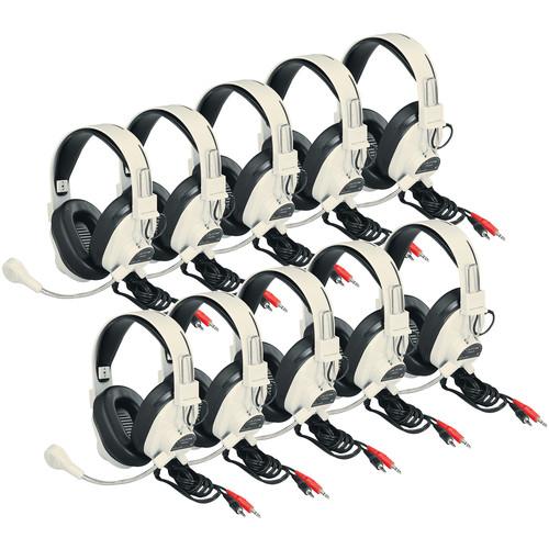 Califone 3066AV-10L Deluxe Multimedia Stereo Headset