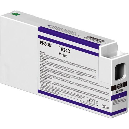 Epson T824D00 UltraChrome HDX Violet Ink Cartridge