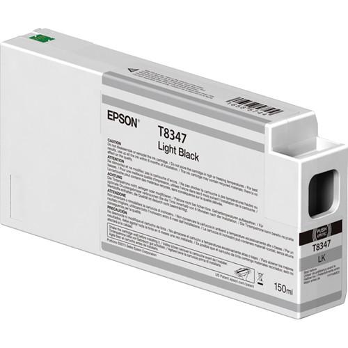 Epson T834700 UltraChrome HD Light Black Ink Cartridge