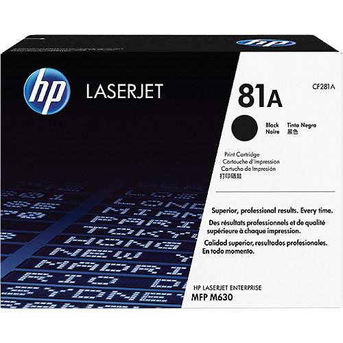 HP 81A Standard Black Toner Cartridge