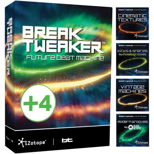 iZotope BreakTweaker Expanded - Virtual Drum Machine with Expansion Packs