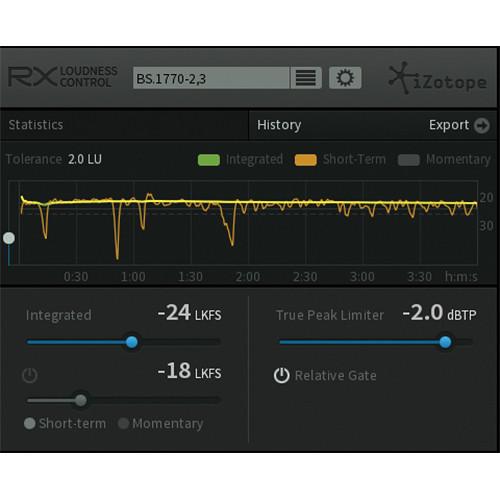 iZotope RX Loudness Control - Automatic Global Loudness Correction Plug-In