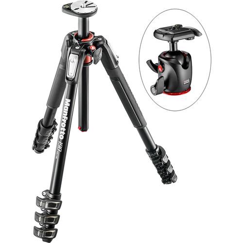 Manfrotto MT190XPRO4 Aluminum Tripod with XPRO Ball Head with 200PL Quick Release System