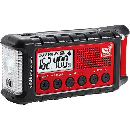 Midland E Ready ER310 Emergency Crank Weather Alert Radio