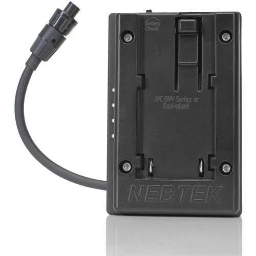 Nebtek JVC 12V DV Battery Plate with AJA Connector