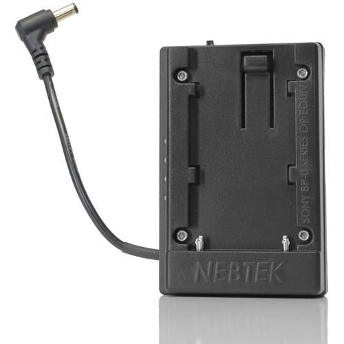 Nebtek Sony BPU DV Battery Plate with 2.5mm Right Angle Plug