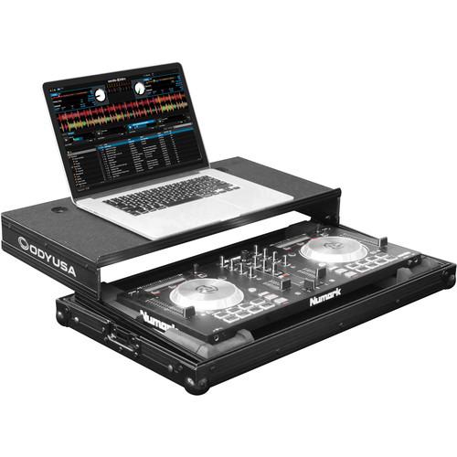 Odyssey Innovative Designs Black Label Glide Style Hard-Case for Numark Mixtrack 3 and Mixtrack Pro 3 DJ Controllers