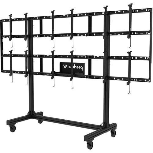 Peerless-AV Portable Video Wall Cart for 46 to 55" Displays