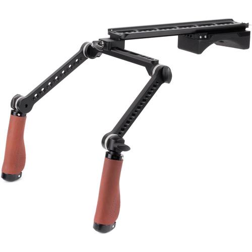 Wooden Camera Shoulder Rig v2 Premium with Rosette Arms & Handles