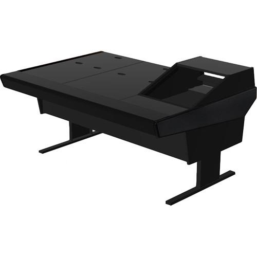 Argosy 70-70V1R Universal Workstation Desk with 45.5" Flat Desk Insert and One VR1003 Front 10 RU & Rear 3 RU