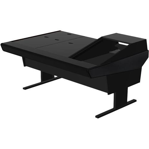 Argosy 70-70V1R Universal Workstation Desk with 45.5" Flat Desk Insert and One VR1503 Front 15 RU & Rear 3 RU