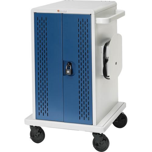 Bretford Core MS Store & Charge Cart with Rollers for 36 Chromebook Devices