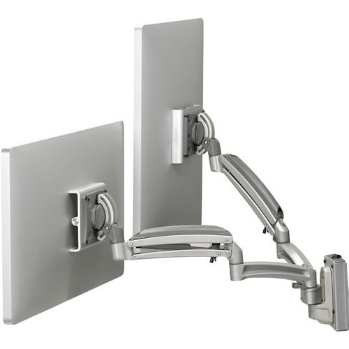 Chief Kontour K1S Dynamic Height-Adjustable Slat-Wall Dual-Monitor Mount