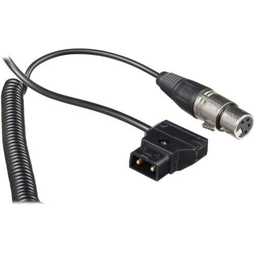 Core SWX Coiled D-Tap Cable for 4-Pin XLR Devices