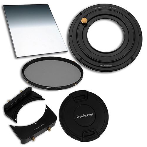 FotodioX WonderPana FreeArc 66 77mm Step-Up Ring Essentials ND Kit with 0.9 Soft Edge Graduated ND Filter