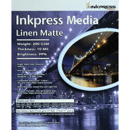 Inkpress Media Linen Matte Paper