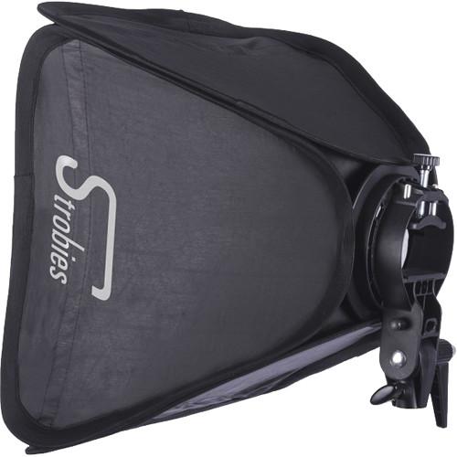 Interfit Strobies S-Type Speedlight Bracket and Softbox Kit