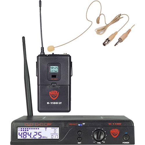 Nady U-1100 HM-45U Over-Ear Unidirectional Condenser with 1 x HM-45U Unidirectional Headset Microphone