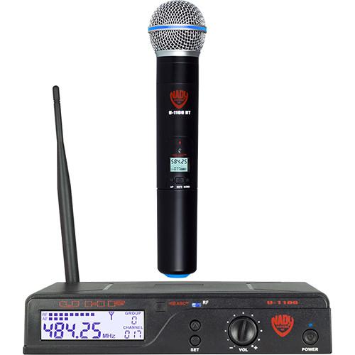 Nady U-1100 HT UHF Cardioid Dynamic Wireless Handheld Microphone System