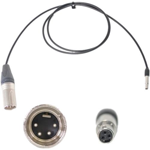 Nebtek 4-Pin XLR Male to 3-Pin Female Nanocon from XLR to Odyssey 7 7Q Power Cable