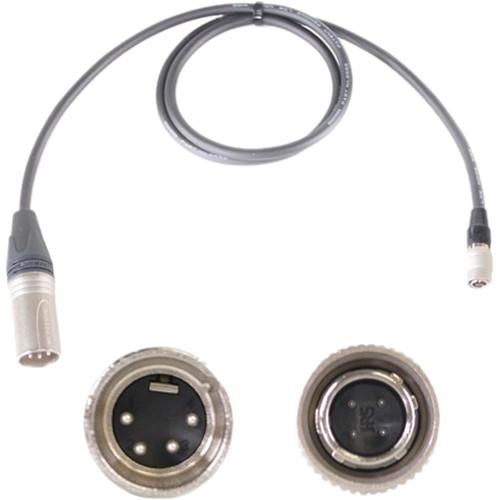 Nebtek 4-Pin XLR Male to 4-Pin Hirose Male from XLR to Pix240 Power Cable