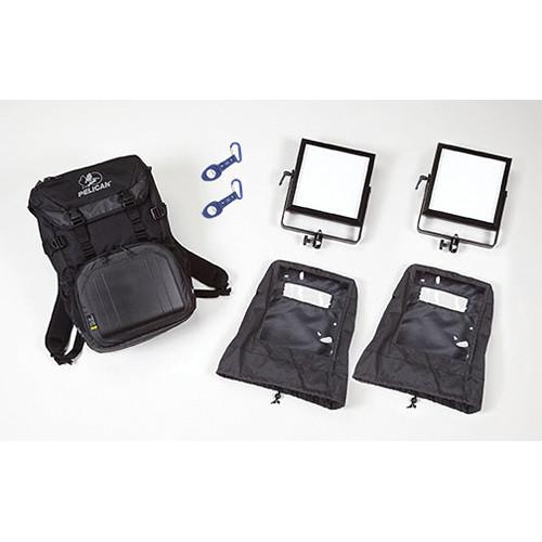 Rosco 2-Head LitePad Vector CCT Backpack Kit