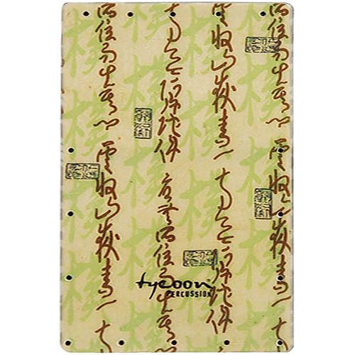 Tycoon Percussion Fiberglass Series Symbols Design Front Plate Replacement for TKXFGO-29 Cajon