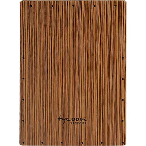 Tycoon Percussion Zebrano Series Front Plate Replacement for TKZ-35 Cajon