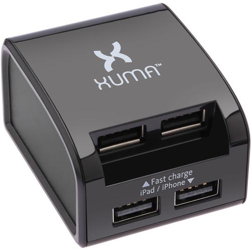 Xuma 4-Port USB Wall Charger