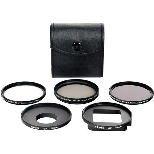 Bower 6 Piece Filter Kit for GoPro HERO3 4
