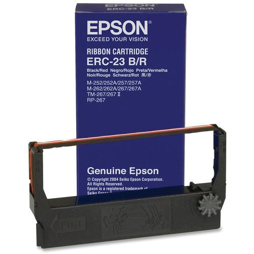 Epson ERC-23BR Black Red Fabric Ribbon Cartridge for M-260 Series