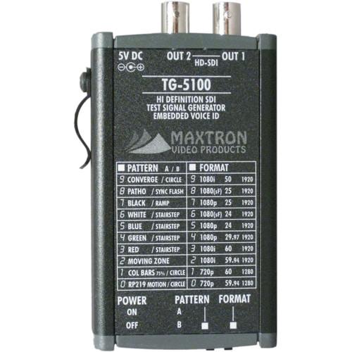 Maxtron TG-5100B Multi-Format HD-SDI Pattern Generator