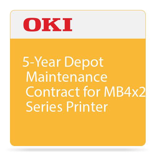 OKI 5-Year Depot Warranty Extension Program for MB4x2 Series Printers