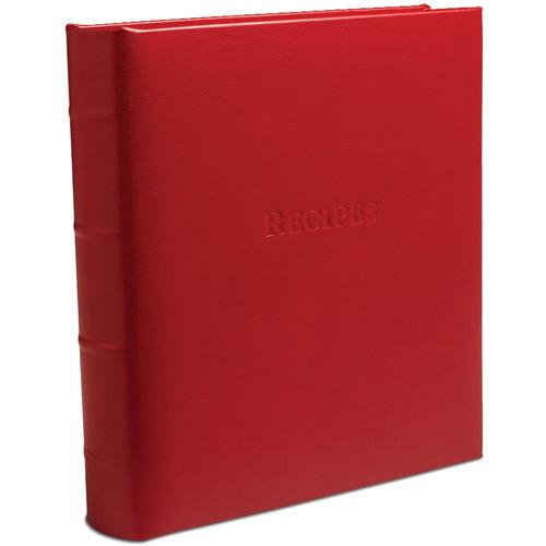 Print File Gallery Leather Padded Recipe Album