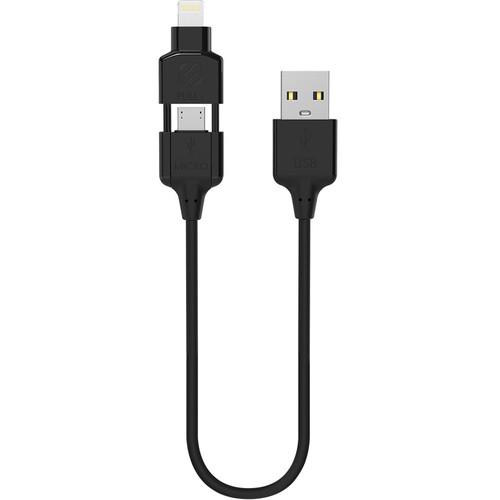 Scosche StrikeLine Pro Lightning & micro-USB Charge & Sync Cable